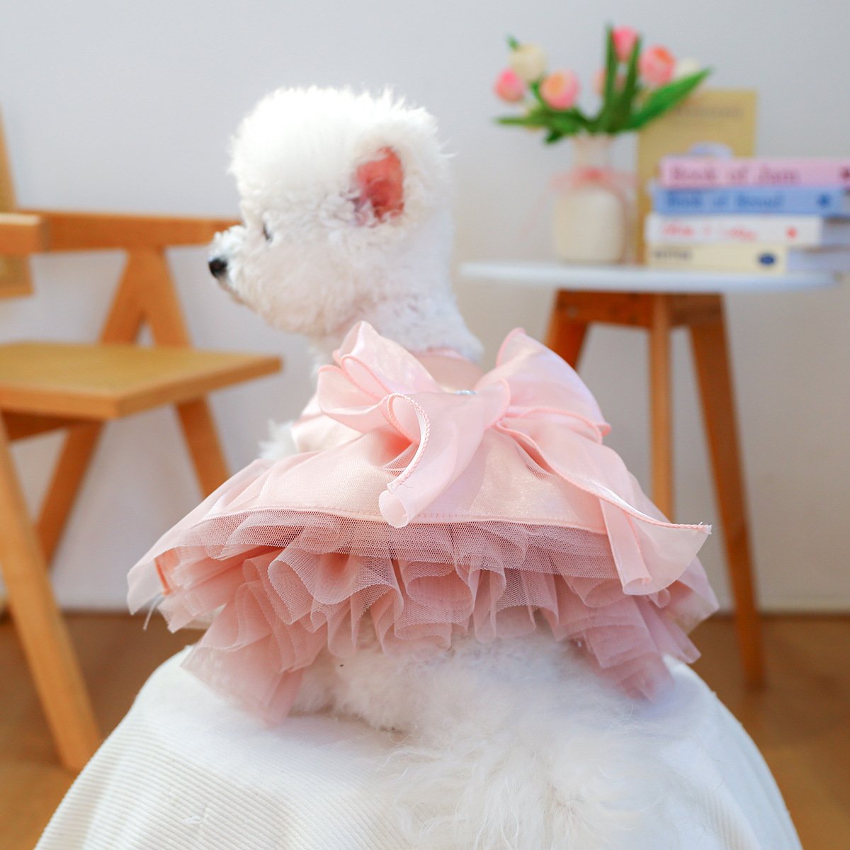 Product Name: Pet Dog Tulle Dress Starry Dream Tutu for...