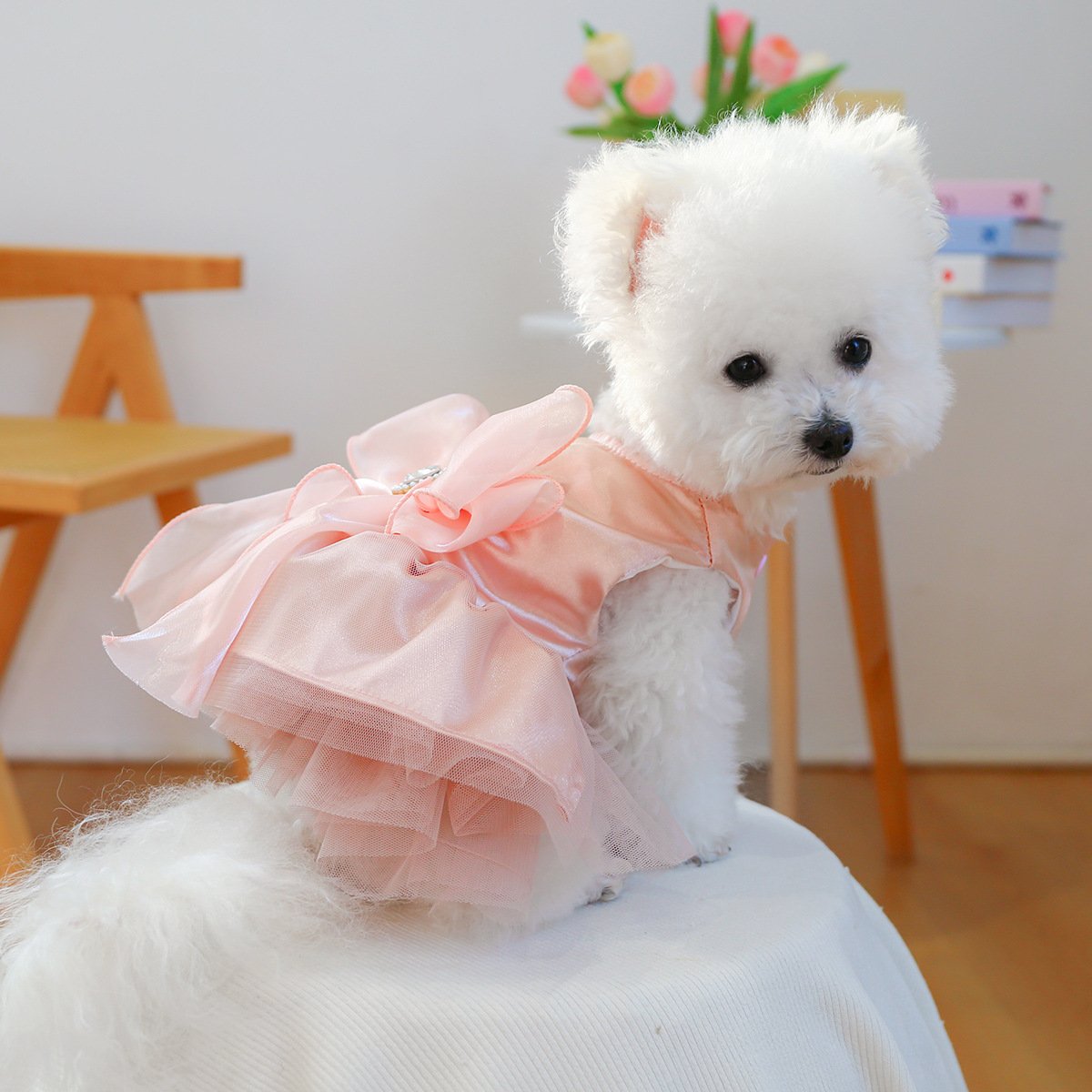 Product Name: Pet Dog Tulle Dress Starry Dream Tutu for...