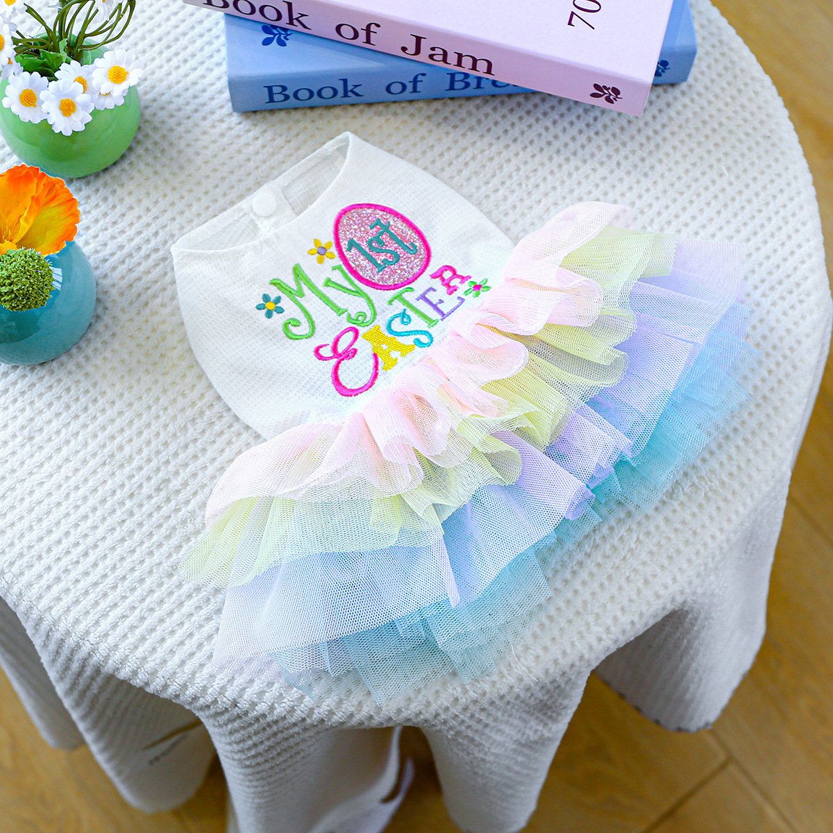 Product Name: Pet Dog Tulle Dress Starry Dream Tutu for...