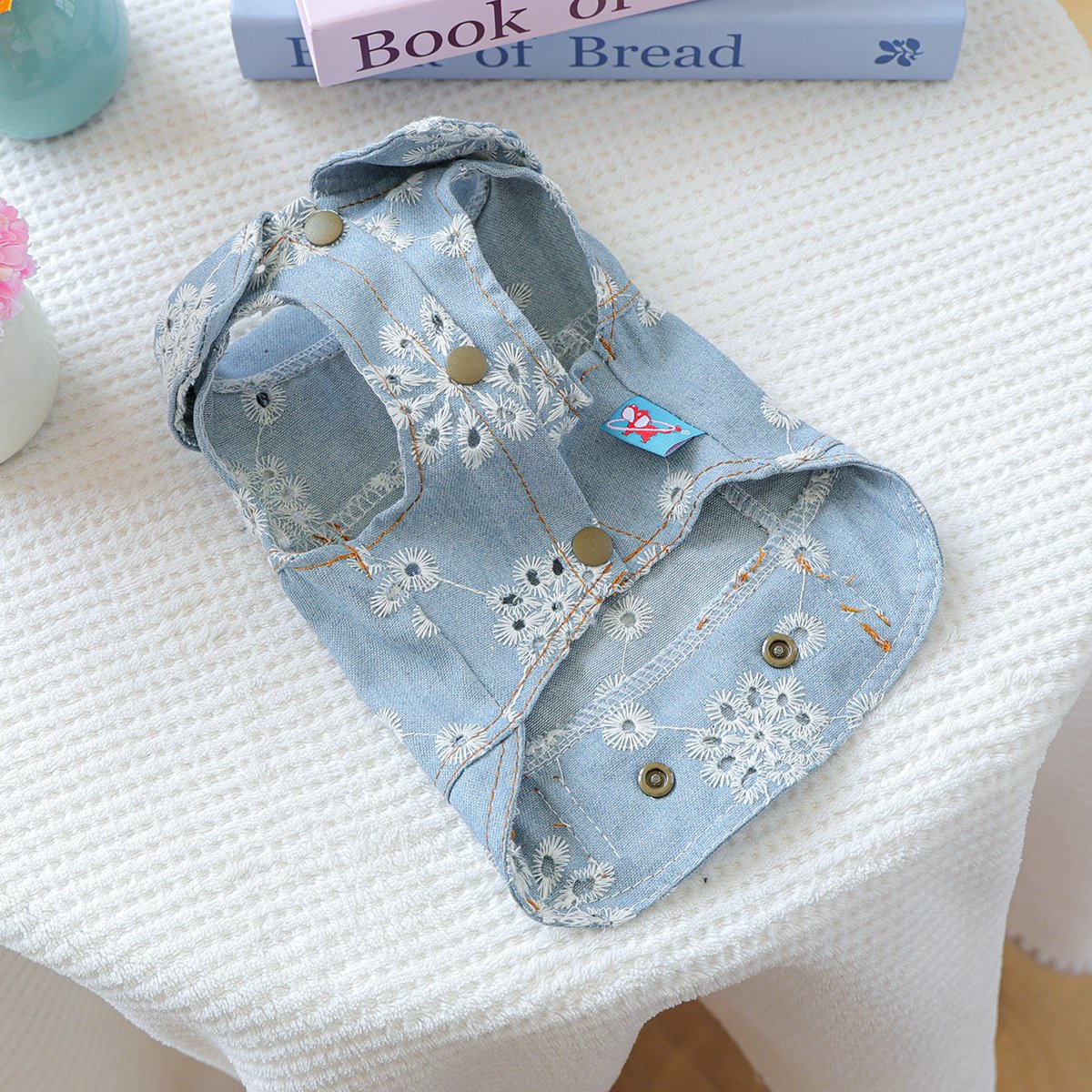 Product Name: Pet Hoodie for Dogs and Cats, Rock Denim Style