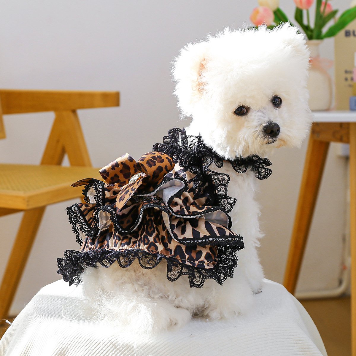 Product Name: PETCIRCLE Small Dog Summer Daisy Strap Dress