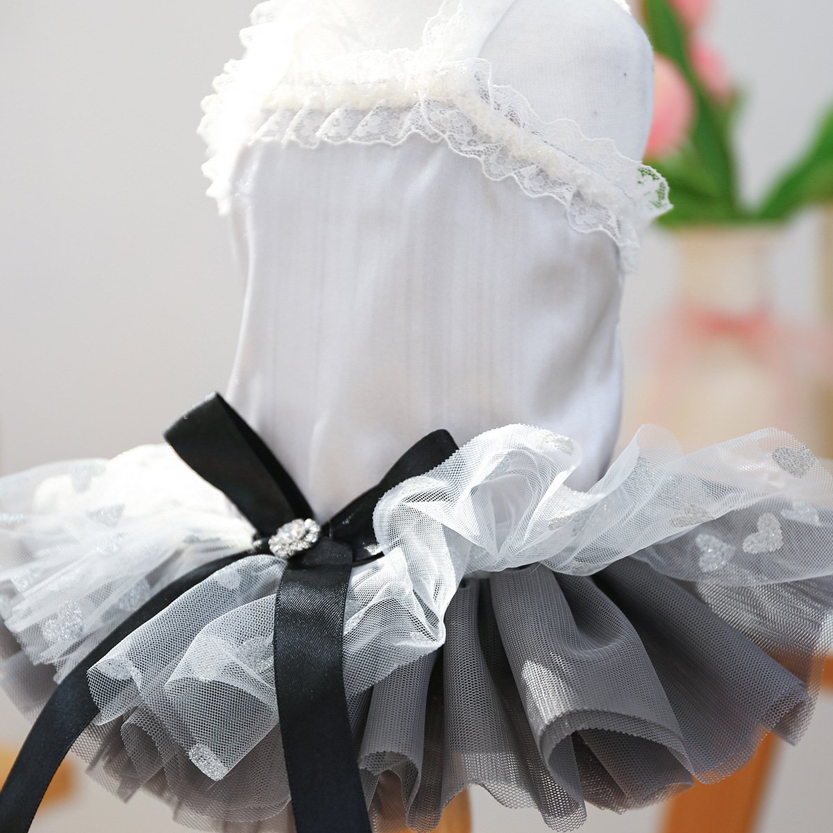 Product Name: PETCIRCLE Small Dog Summer Daisy Strap Dress