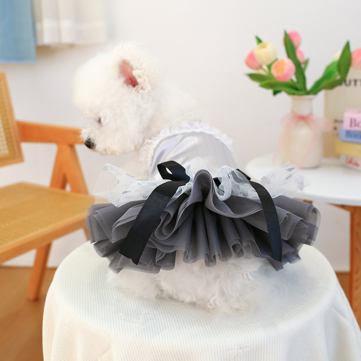 Product Name: PETCIRCLE Small Dog Summer Daisy Strap Dress