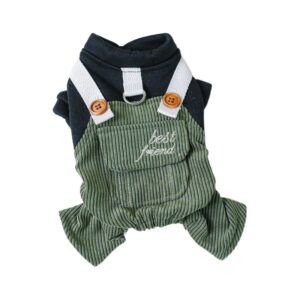 PETCIRCLE Dog Dungarees Four-Leg Outfit