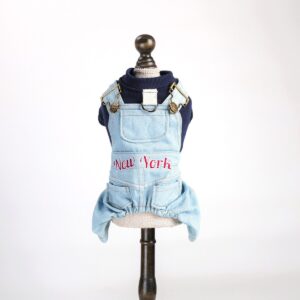 PETCIRCLE Dog Dungarees Four-Leg Outfit
