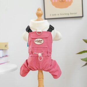 PETCIRCLE Dog Dungarees Four-Leg Outfit