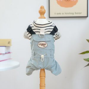 PETCIRCLE Dog Dungarees Four-Leg Outfit
