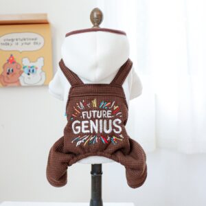PETCIRCLE Dog Dungarees Four-Leg Outfit