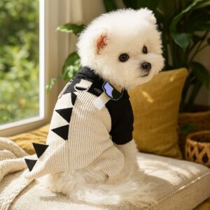 PETCIRCLE Dog Dungarees Four-Leg Outfit