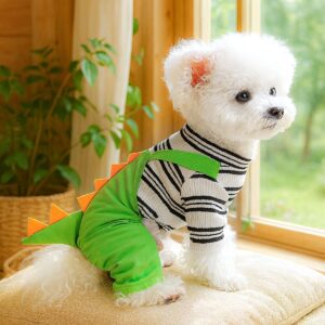 PETCIRCLE Dog Dungarees Four-Leg Outfit