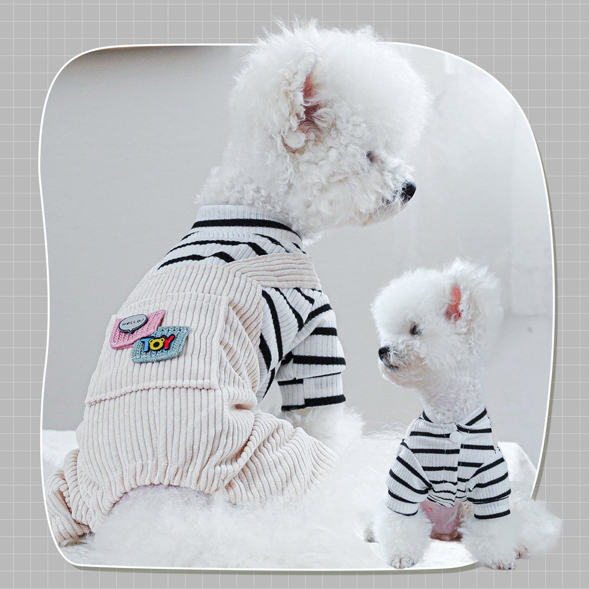 Product Name: PETCIRCLE Dog Dungarees Four-Leg Outfit