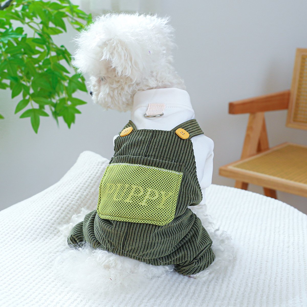 Product Name: PETCIRCLE Dog Dungarees Four-Leg Outfit