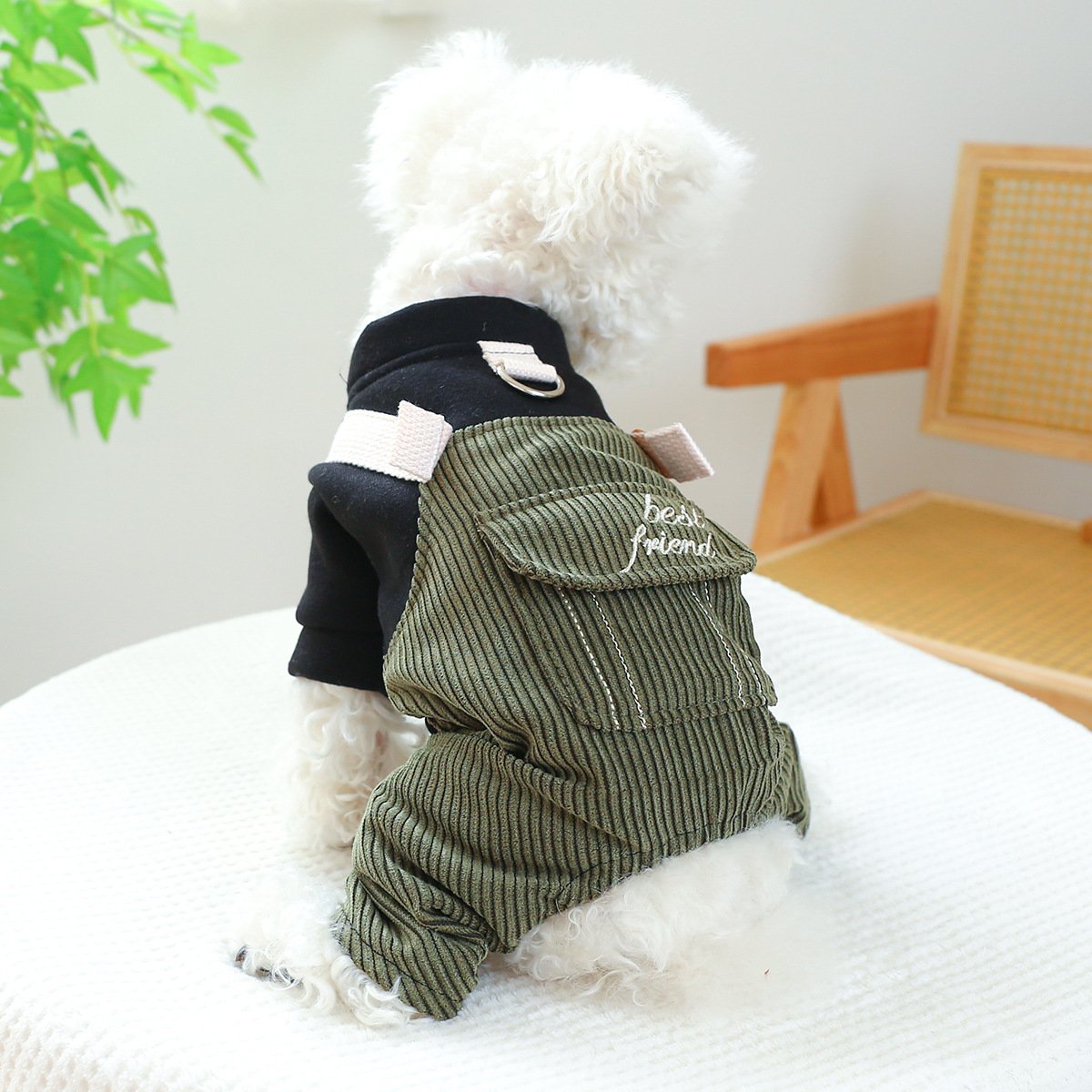 Product Name: PETCIRCLE Dog Dungarees Four-Leg Outfit