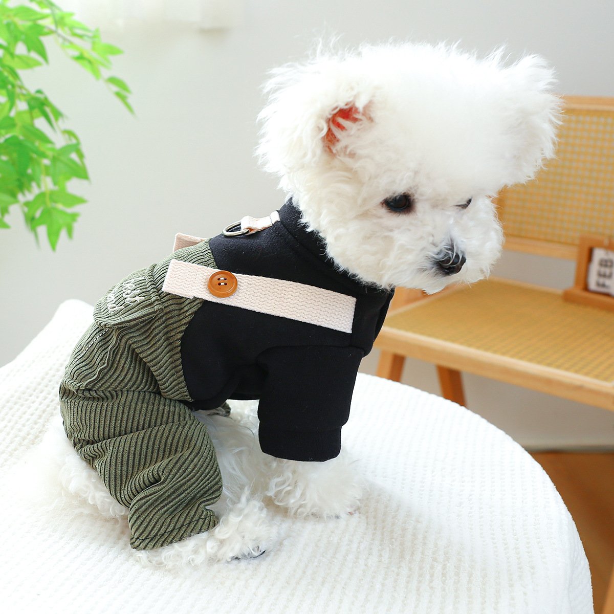 Product Name: PETCIRCLE Dog Dungarees Four-Leg Outfit