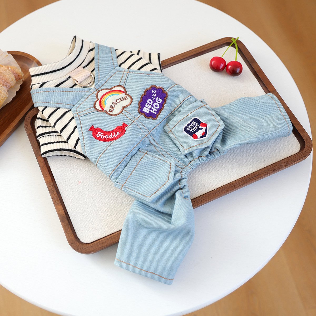 Product Name: PETCIRCLE Dog Dungarees Four-Leg Outfit