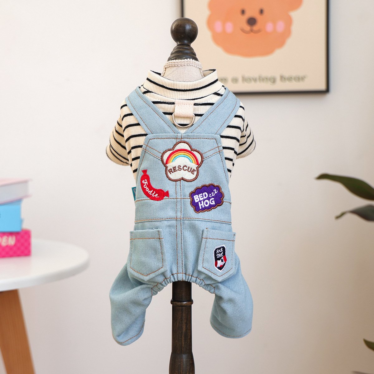 Product Name: PETCIRCLE Dog Dungarees Four-Leg Outfit