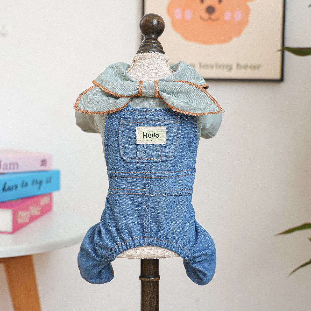 Product Name: PETCIRCLE Dog Dungarees Four-Leg Outfit