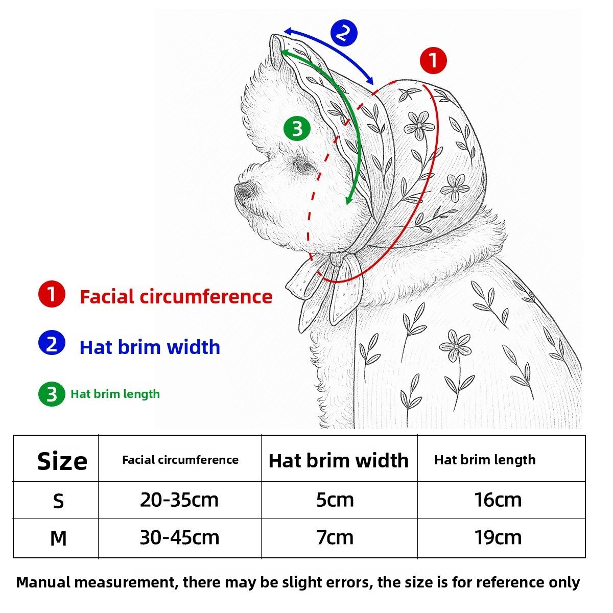 Product Name: Pet Sun Hat Baseball Cap for Dogs & Cats