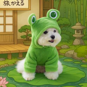 Pet Hoodie Fleece-Lined Warm Dog & Cat Outfit Fall & Winter