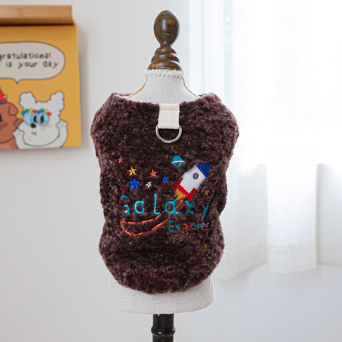 Product Name: Pet Dog Vest with Leash Ring, Small Dog...