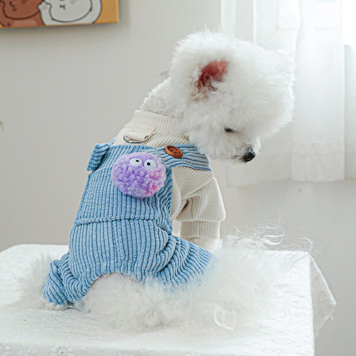 Product Name: Pet Hoodie for Small Dogs, Cute Monster...