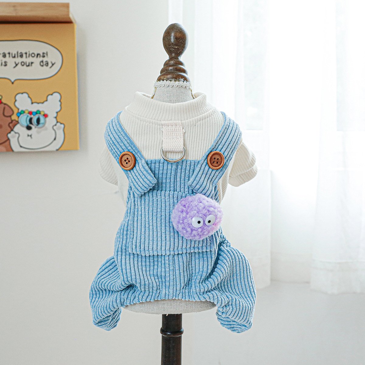 Product Name: Pet Hoodie for Small Dogs, Cute Monster...