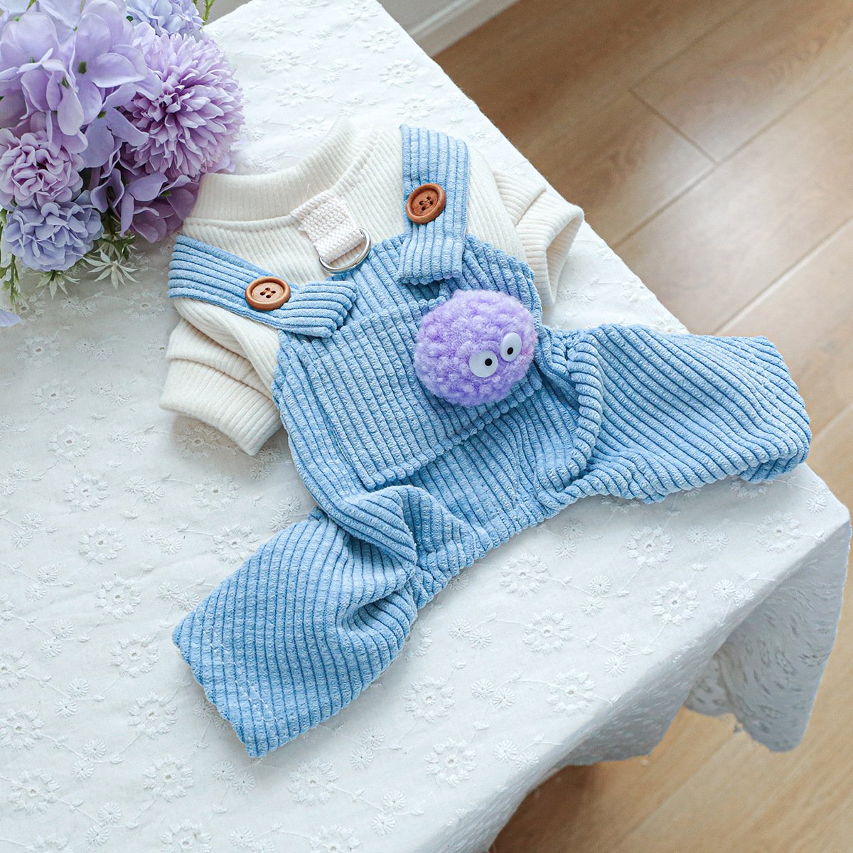 Product Name: Pet Hoodie for Small Dogs, Cute Monster...