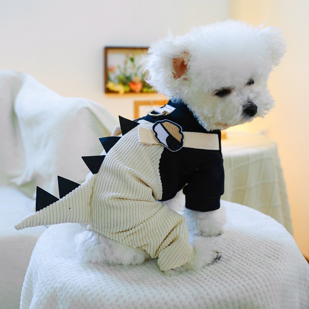 Product Name: Pet Hoodie for Small Dogs, Cute Monster...
