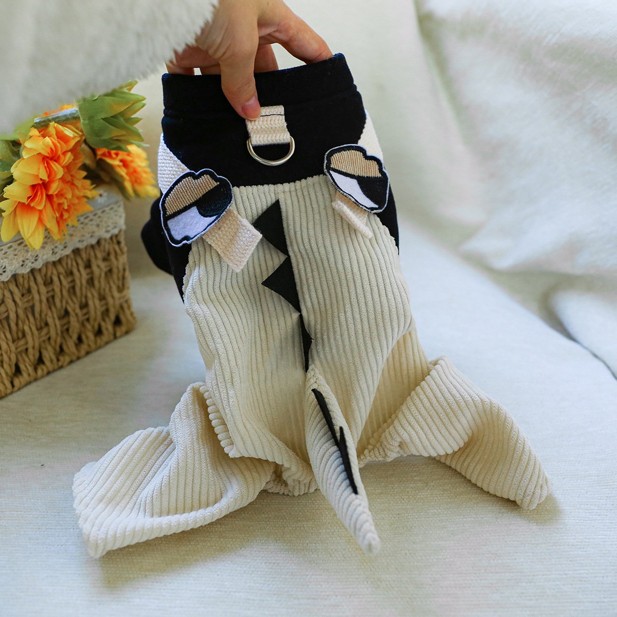 Product Name: Pet Hoodie for Small Dogs, Cute Monster...